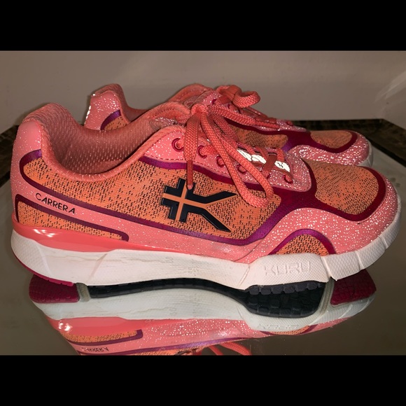 Kuru Carrera Tangerine Magenta Fitness Shoes - Picture 2 of 7